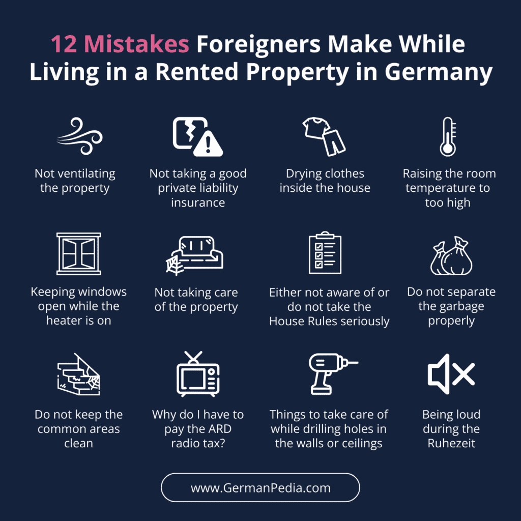12 Mistakes Foreigners Make While Living in a Rented Property in Germany