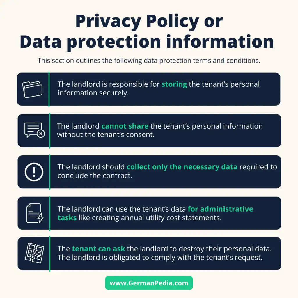 Privacy Policy/Data protection information (Datenschutzhinweise)