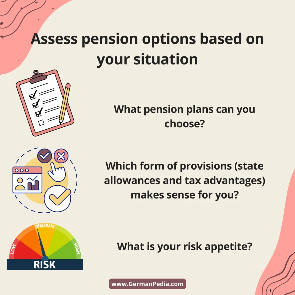 assess your pension options