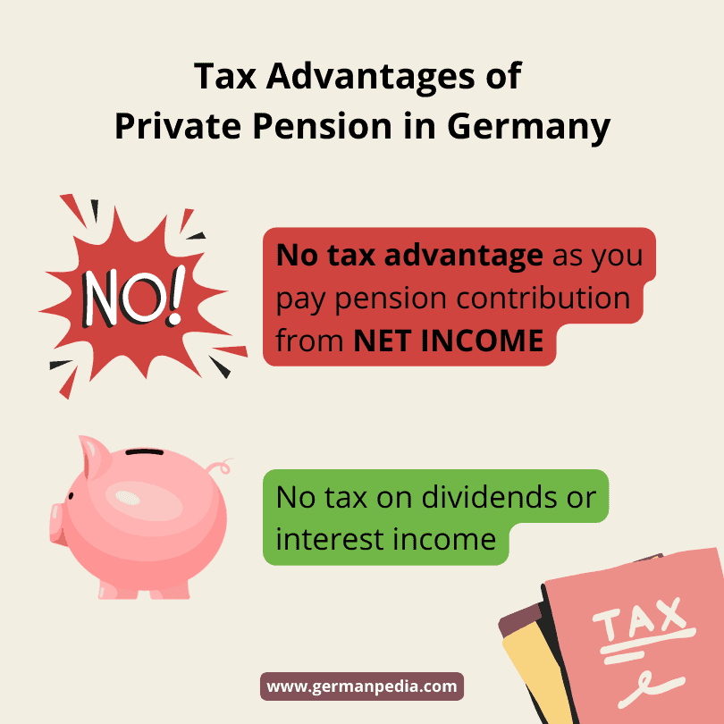 tax advantages private pension germany