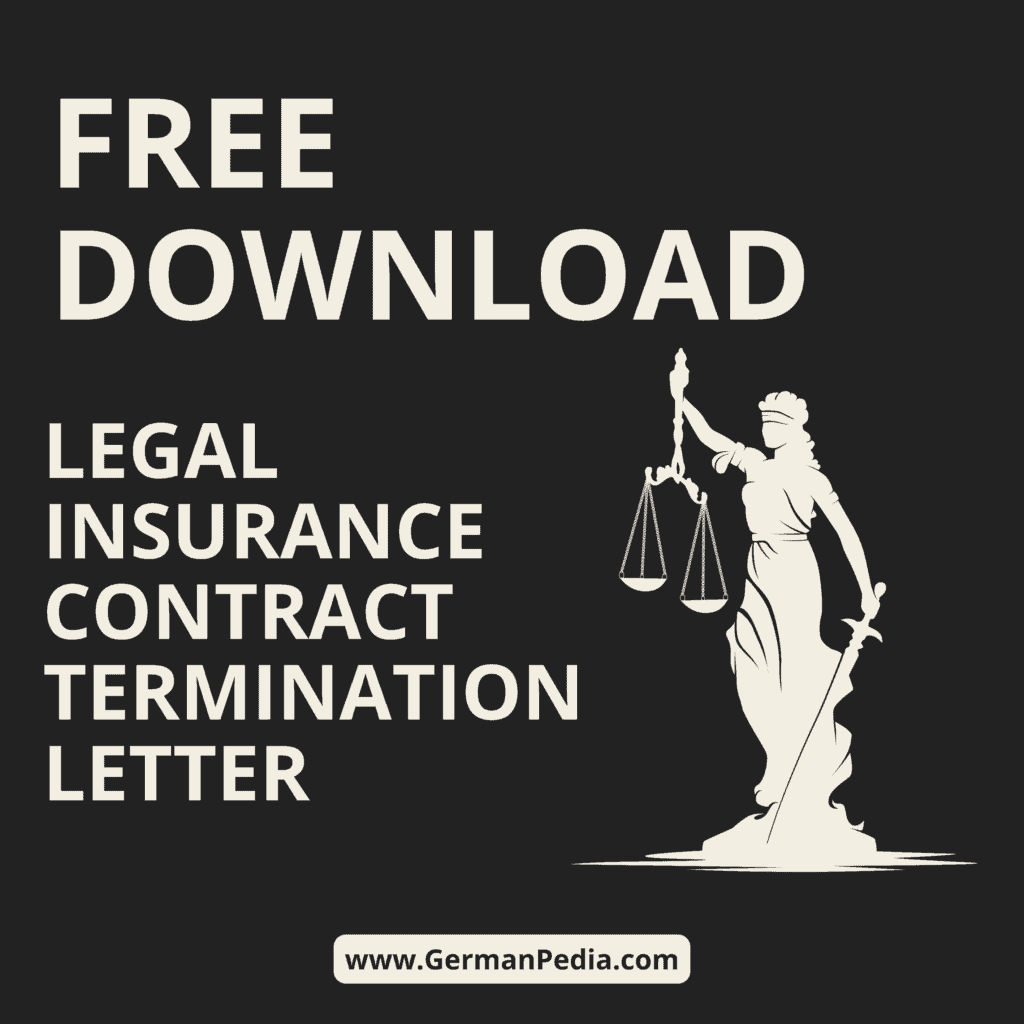 legal insurance cancellation letter free download