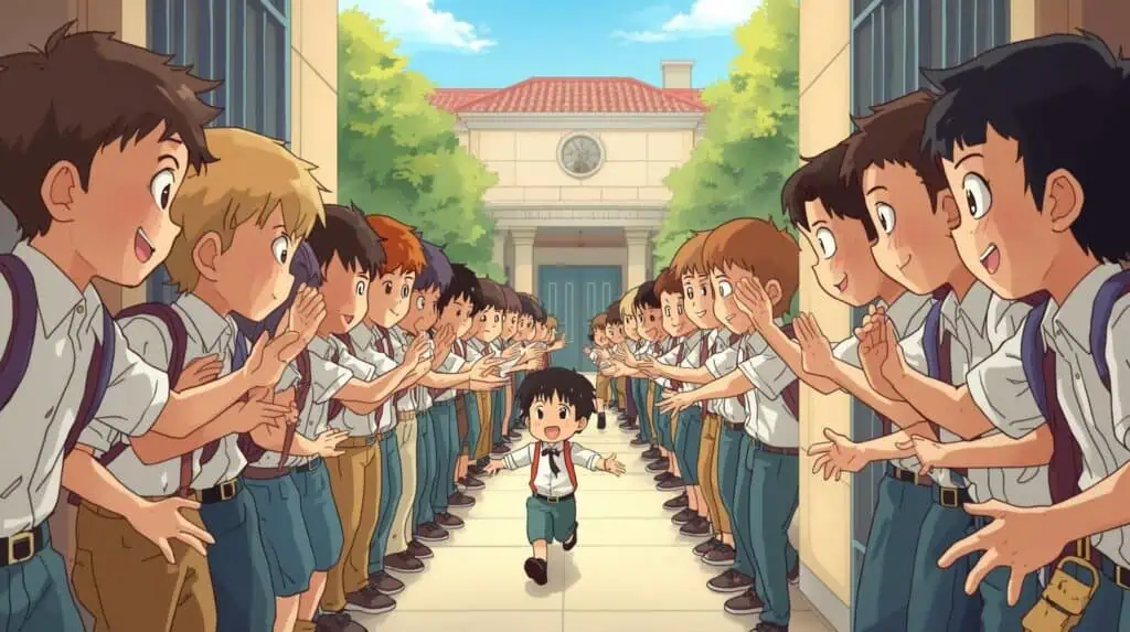 first day of school rite of passage