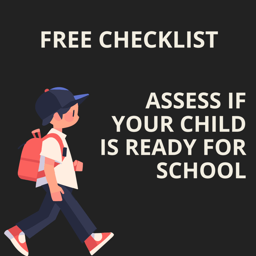 ready for school checklist