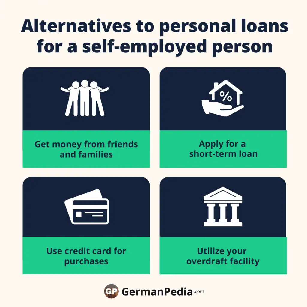 Alternatives to personal loans for a self-employed person