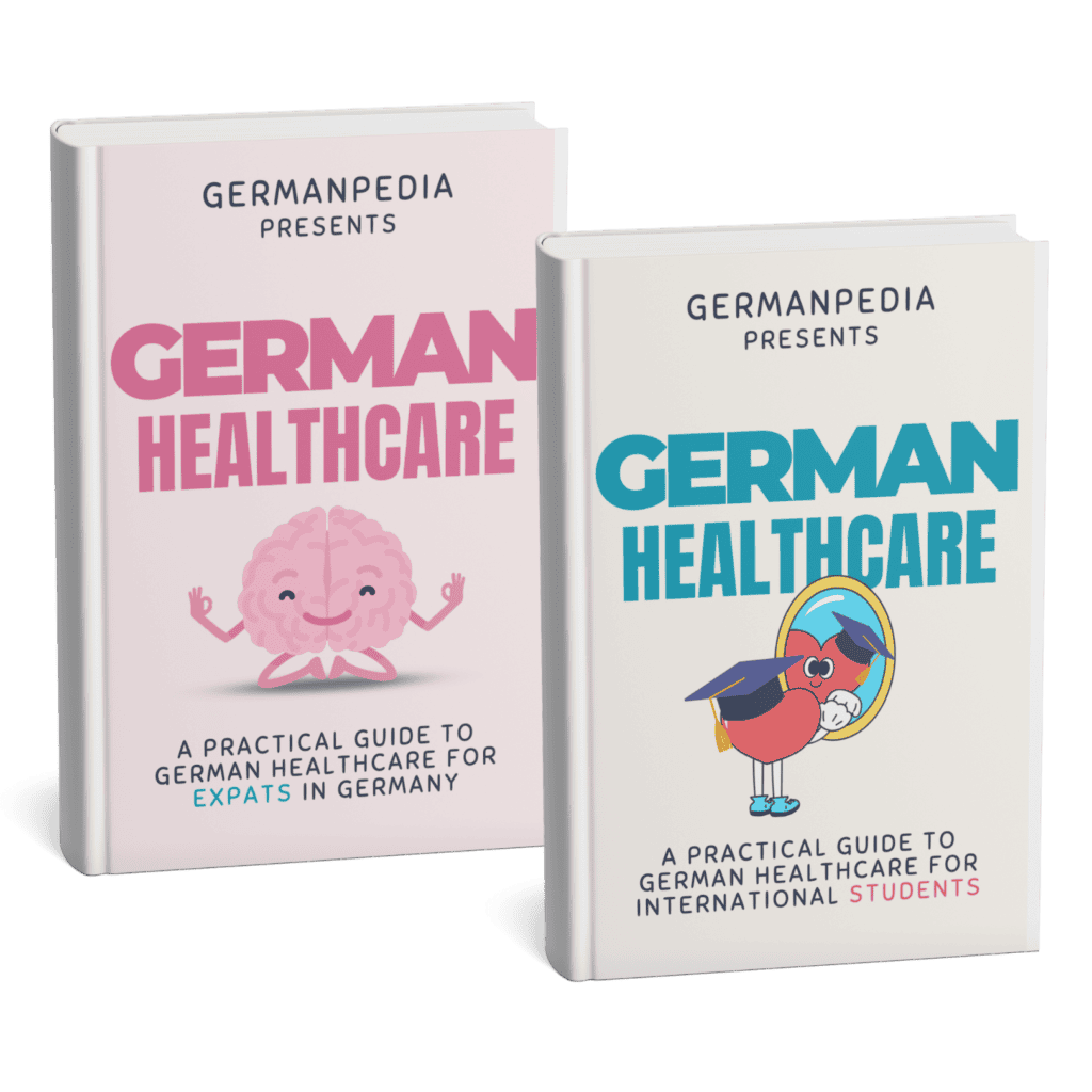 german healthcare book cover-box