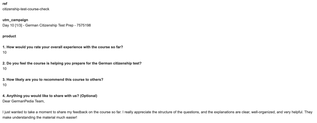 German citizenship course review