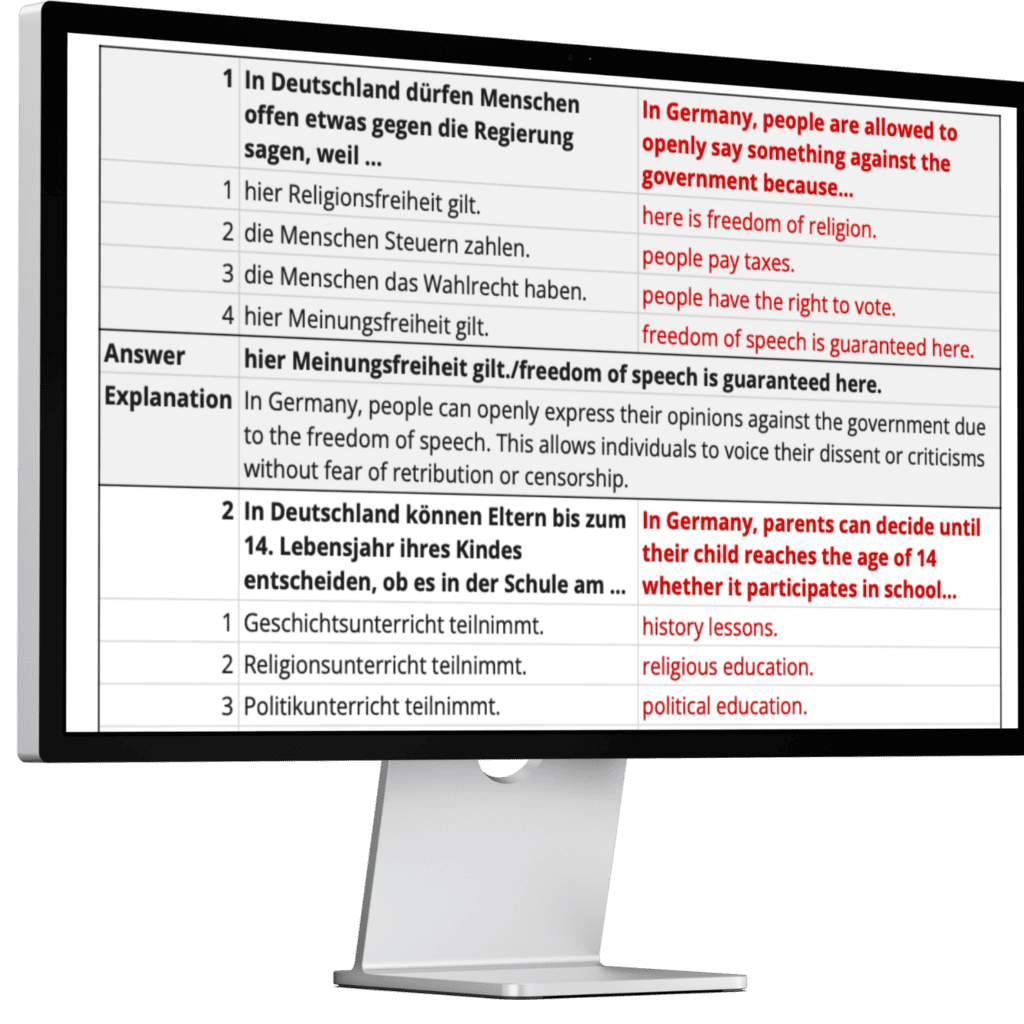 german naturalization tests pdf