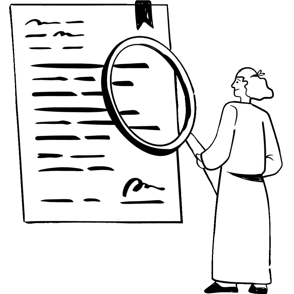 reviewing a contract