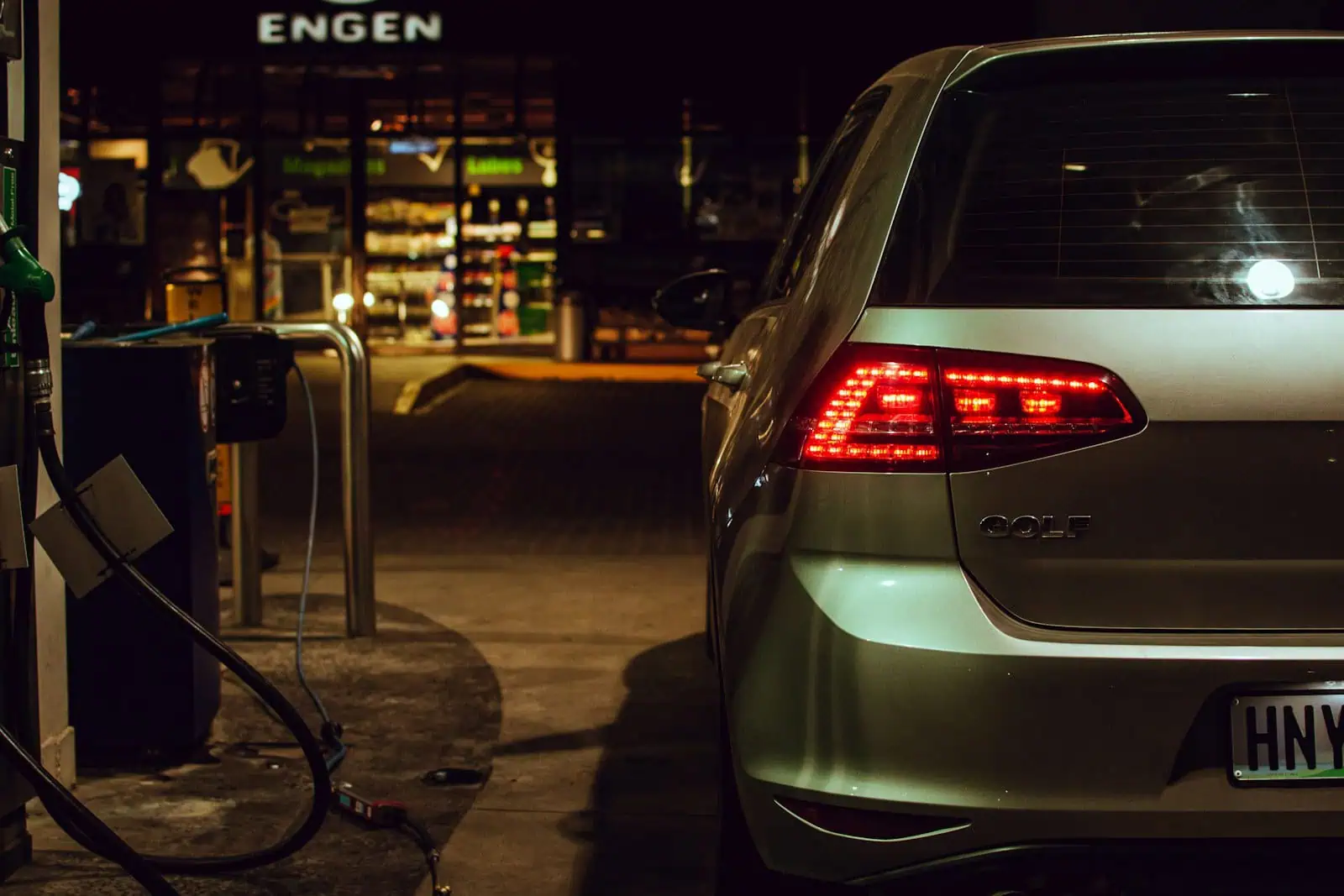 a subsidised electric car getting charged in germany